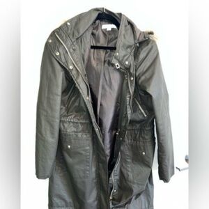 New York & Company Faux Fur Coat